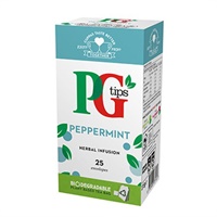 Click here for more details of the PG Tips Peppermint Herbal Infusion Tea Bag