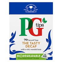 Click here for more details of the PG Tips Decaf Tea Pyramid Bags (Pack 70) -