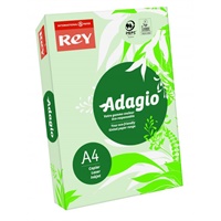 Click here for more details of the Rey Adagio Paper A4 80gsm Green (Ream 500)