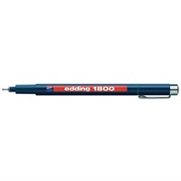 Click here for more details of the edding 1800 Profipen Fineliner Pen 0.50mm