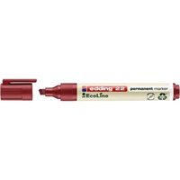 Click here for more details of the edding 22 EcoLine Permanent Marker Chisel