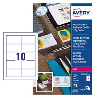 Click here for more details of the Avery Business Card Double Sided 10 Per Sh