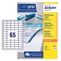 Click here for more details of the Avery Multipurpose Label 38x21.2mm 65 Per