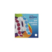 Click here for more details of the Avery Labels in Dispenser Round 19mm Diame