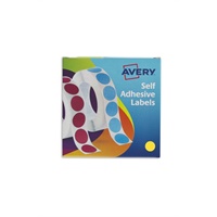 Click here for more details of the Avery Labels in Dispenser Round 19mm Diame