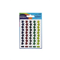 Click here for more details of the Avery Star Shaped Labels 14mm Assorted Col