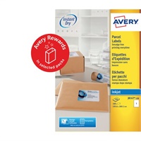 Click here for more details of the Avery Inkjet Address Label 200x289mm 1 Per