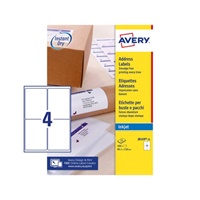 Click here for more details of the Avery Inkjet Address Label 99.1x139mm 4 Pe
