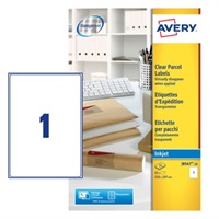 Click here for more details of the Avery Inkjet Address Label 210x297mm 1 Per