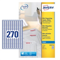Click here for more details of the Avery Inkjet Mini Label 17.8x10mm 270 Per