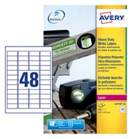 Click here for more details of the Avery Laser Heavy Duty Label 45.7x21.2mm 4