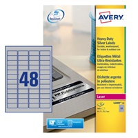 Click here for more details of the Avery Laser Heavy Duty Label 45.7x21.2mm 4