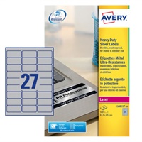 Click here for more details of the Avery Laser Heavy Duty Label 63.5x29.6mm 2