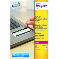 Click here for more details of the Avery Laser NoPeel Anti-Tamper Permanent L