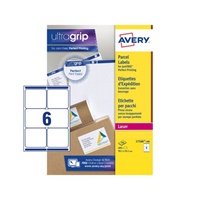 Click here for more details of the Avery Laser Parcel Label 99x93mm 6 Per A4