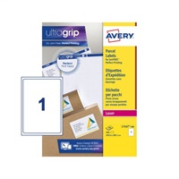 Click here for more details of the Avery Laser Parcel Label 199.6x289mm 1 Per
