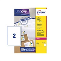 Click here for more details of the Avery Laser Parcel Label 199.6x143.5mm 2 P