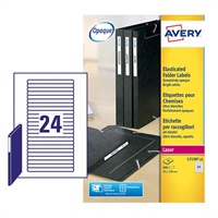 Click here for more details of the Avery Laser Filing Label Eurofolio 134x11m