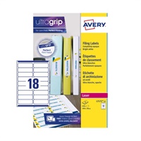 Click here for more details of the Avery Laser Filing Label Ring Binder 100x3