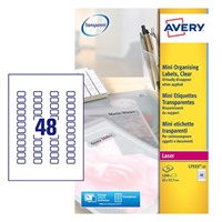 Click here for more details of the Avery Laser Mini Label 22x127mm 48 Per A4