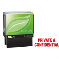 Click here for more details of the Colop Printer 20 L04 PRIV & CONF Green Lin
