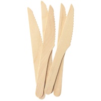 Click here for more details of the Caterpack Natural Birchwood Knives (Pack 1