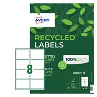 Click here for more details of the Avery Laser Recycled Address Label 99.1x67