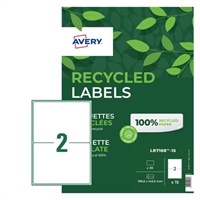 Click here for more details of the Avery Laser Recycled Address Label 199.6x1