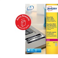 Click here for more details of the Avery Resistant Labels 210 x 297 mm Perman