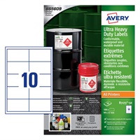 Click here for more details of the Avery Ultra Resistant Labels 57 x 99 mm Pe