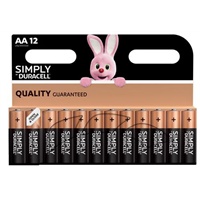Click here for more details of the Duracell Simply AA Alkaline Batteries (Pac