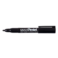 Click here for more details of the Pentel NN50 Permanent Marker Bullet Tip 1.