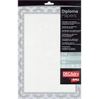 Click here for more details of the DECAdry Certificate Paper A4 115gsm Blue (