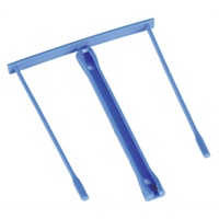Click here for more details of the ValueX Plastic Filing Clip Blue (Pack 20)