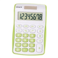 Click here for more details of the Genie 120B 8 Digit Pocket Calculator Green