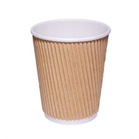 Click here for more details of the ValueX Hot Drink Ripple Cup 8oz (Pack 25)