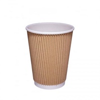 Click here for more details of the ValueX Hot Drink Cup Kraft Ripple 12oz (Pa