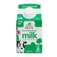 Click here for more details of the Dairy Pride Semi Skimmed Long Life Milk 50