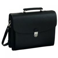 Click here for more details of the Alassio Forte Briefcase Black - 92011 DD