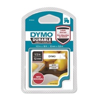 Click here for more details of the Dymo D1 Label Tape Durable 12mmx5.5m Black
