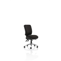 Click here for more details of the Chiro Medium Back Chair Black OP000247 DD