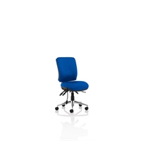 Click here for more details of the Chiro Medium Back Chair Blue OP000248 DD