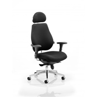 Click here for more details of the Chiro Plus Ultimate Chair Black PO000011 D