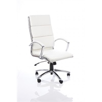 Click here for more details of the Classic Executive Chair High Back White EX