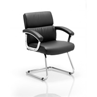 Click here for more details of the Desire Cantilever Chair Black BR000033 DD