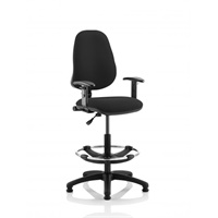 Click here for more details of the Eclipse Plus I Black Chair With Adjustable
