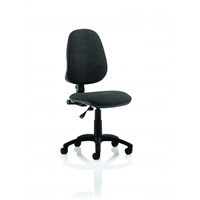 Click here for more details of the Eclipse Plus I Charcoal Chair Without Arms