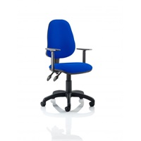 Click here for more details of the Eclipse Plus II Chair Blue Adjustable Arms