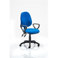 Click here for more details of the Eclipse Plus II Chair Blue Loop Arms KC002