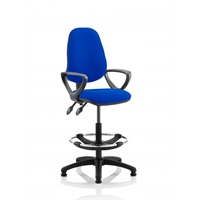 Click here for more details of the Eclipse Plus II Chair Blue Loop Arms Hi Ri